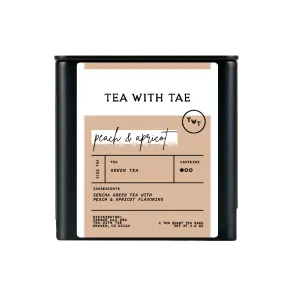 Peach & Apricot Iced Tea Tin Gift (8 pillow bags)