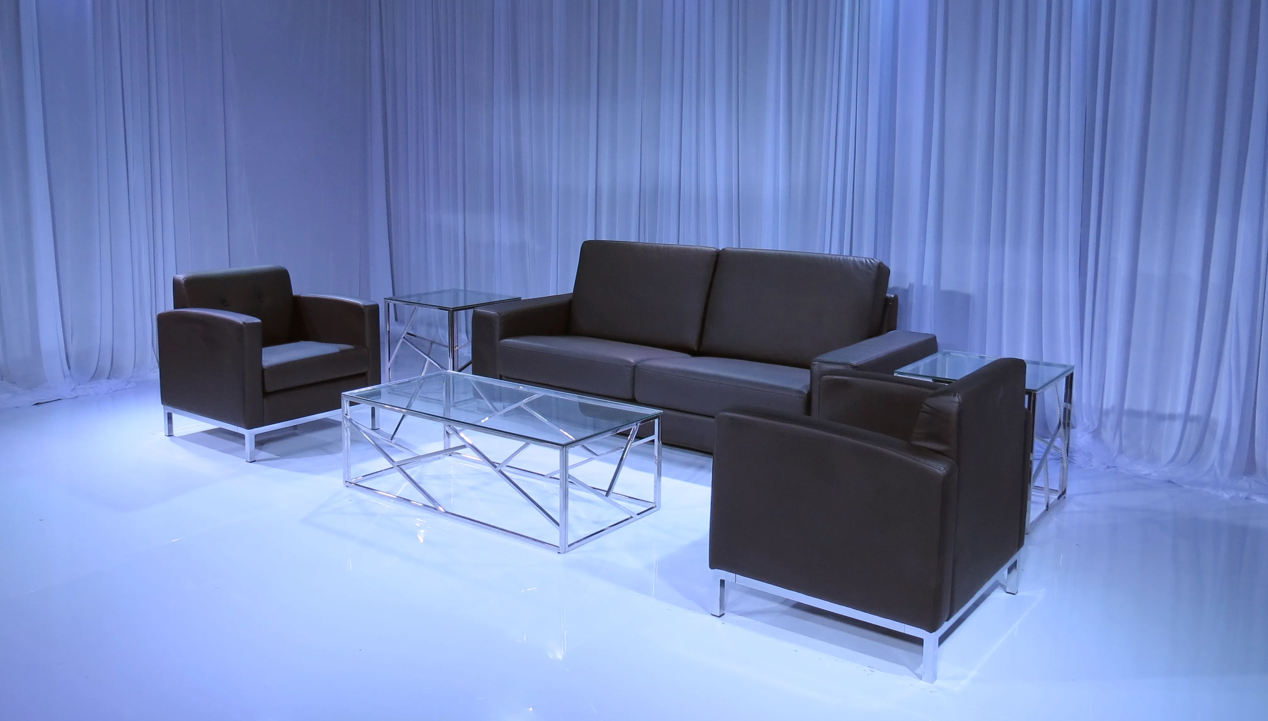 PEACHTREE SOFA GROUPING 2 - BLACK