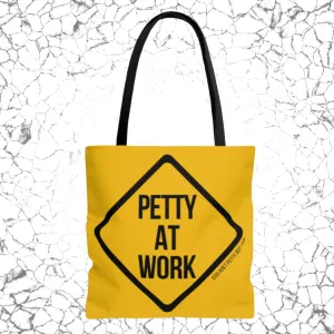 Petty At Work Tote Gold/Black