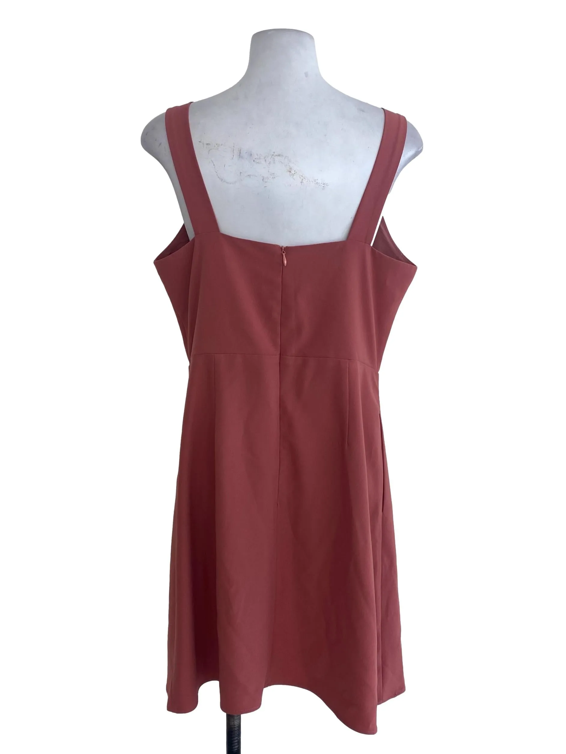 Pink Apron Dress