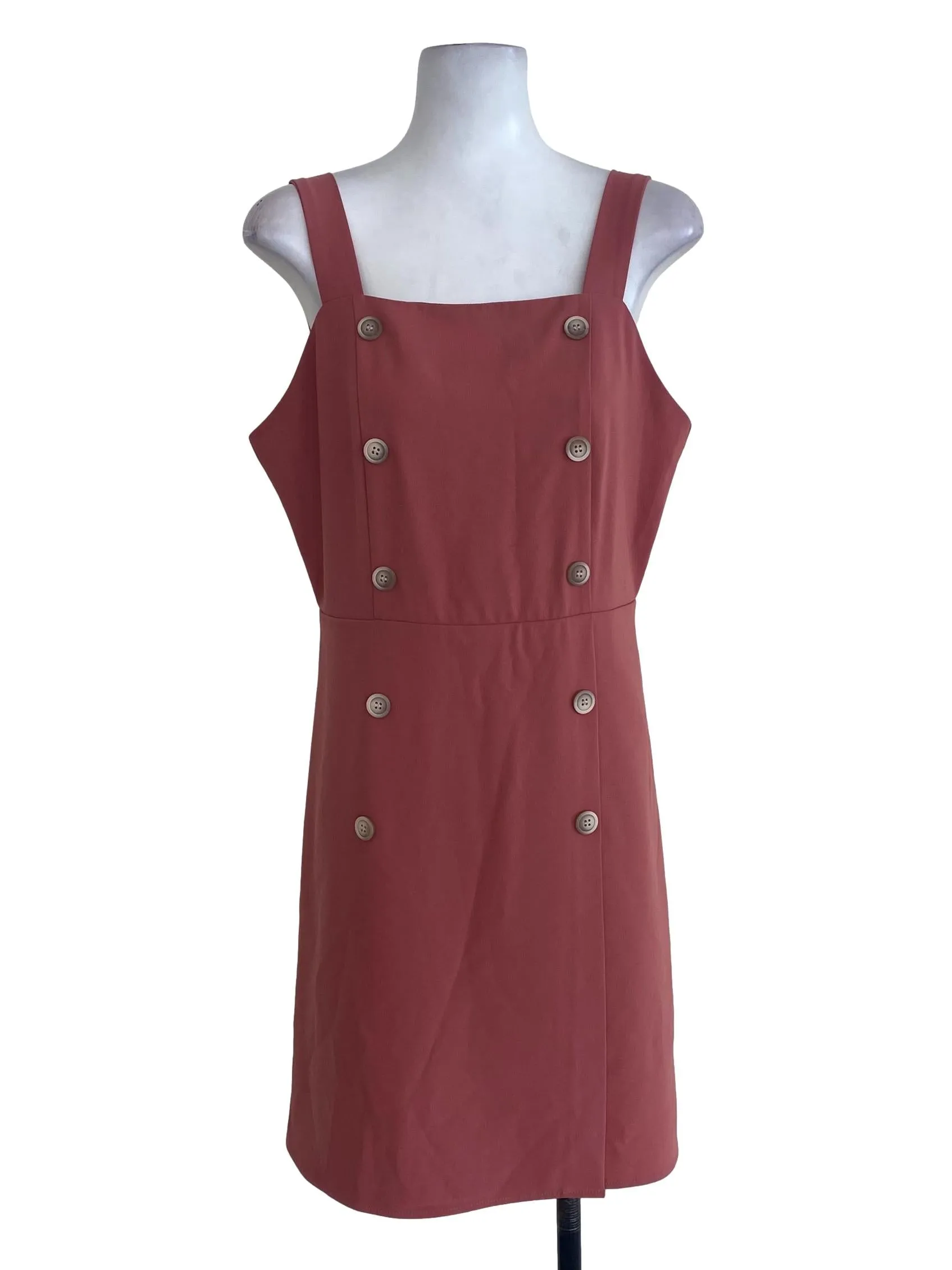 Pink Apron Dress