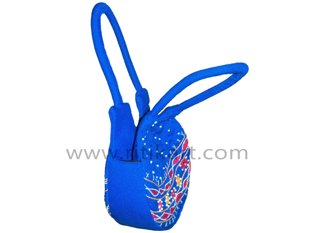 Pipili Hand Made fancy Blue Bag