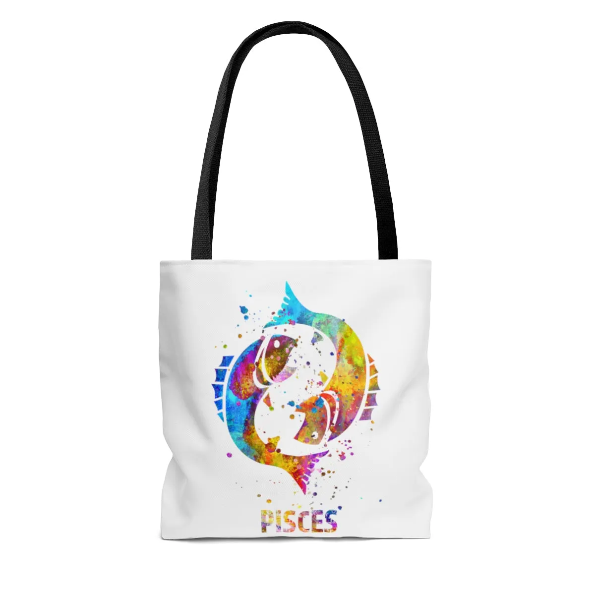 Pisces Zodiac Sign Tote Bag