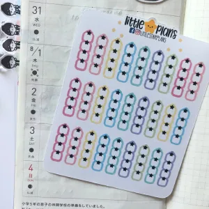 Pocket Size - Functional Hobonichi Starry Check List Trackers