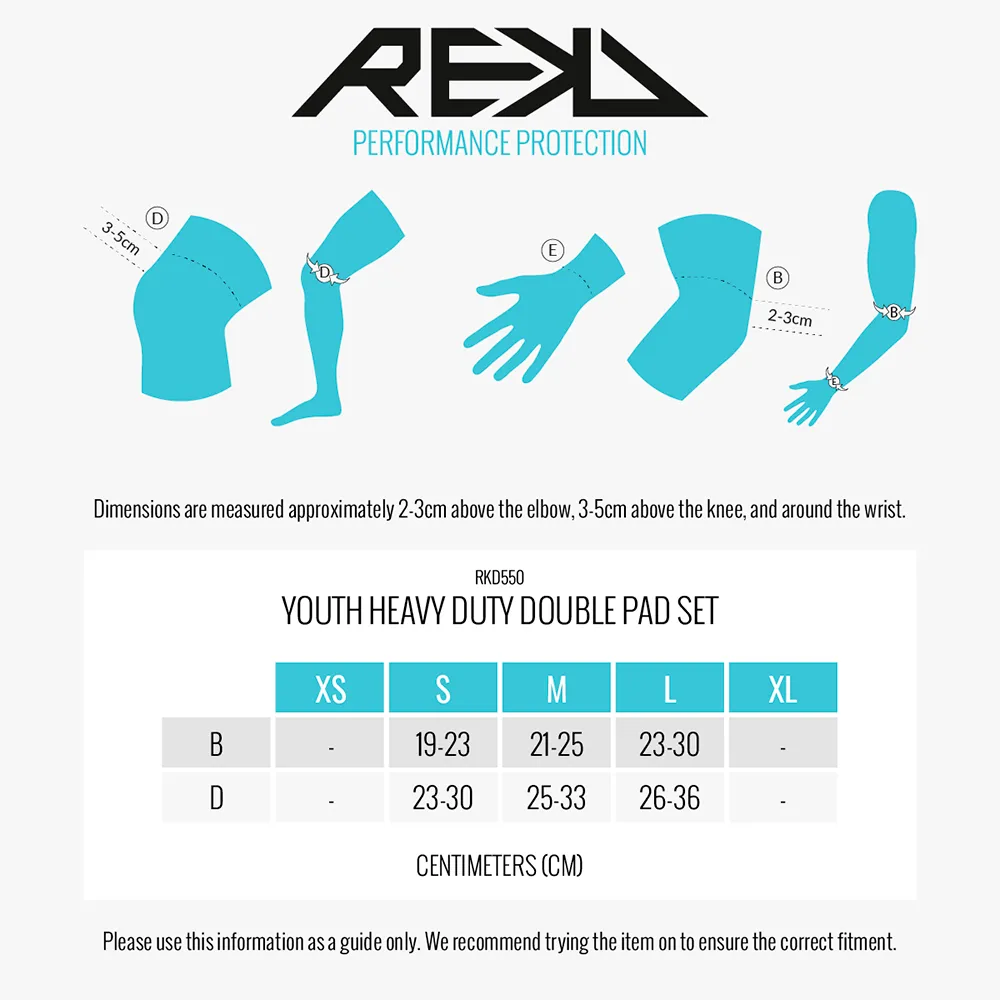 Protecciones REKD Youth Heavy Duty