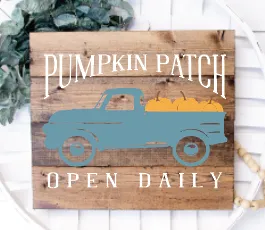 Pumpkin Patch Truck