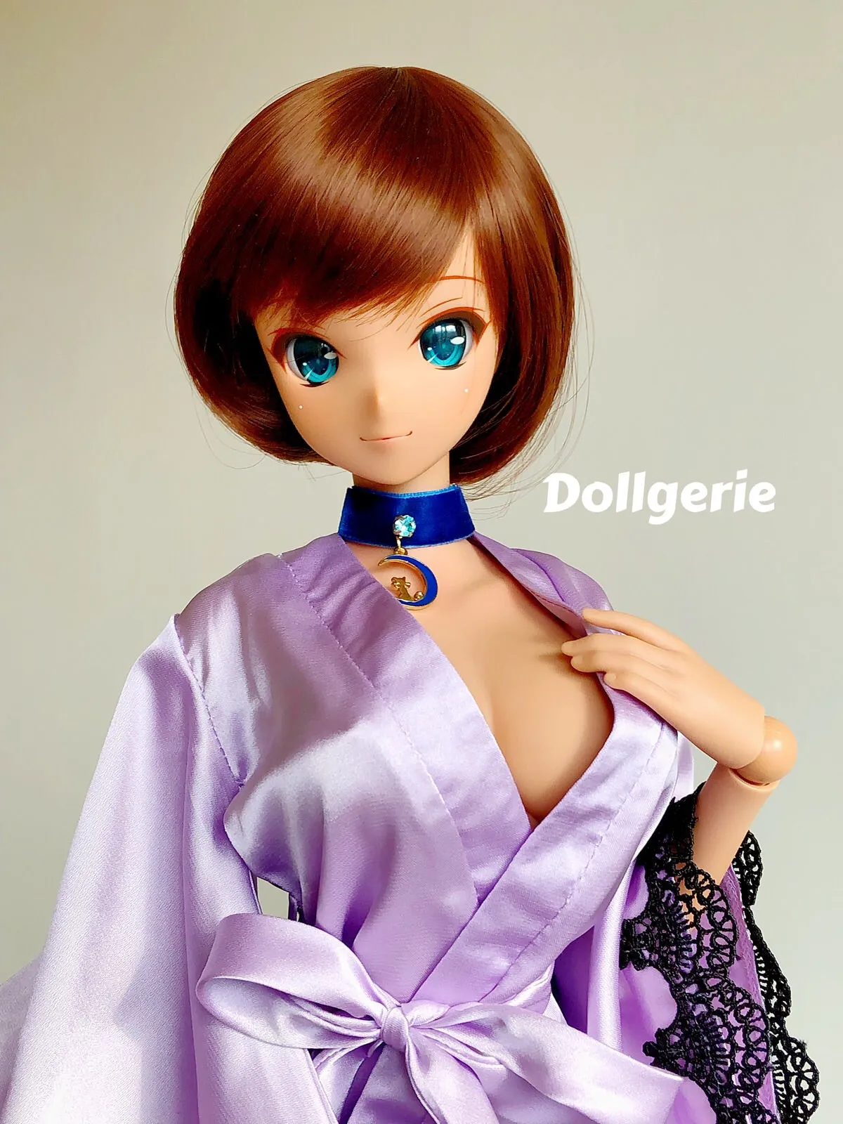 Purple Luxurious Kimono for Smartdoll /DD /SD13