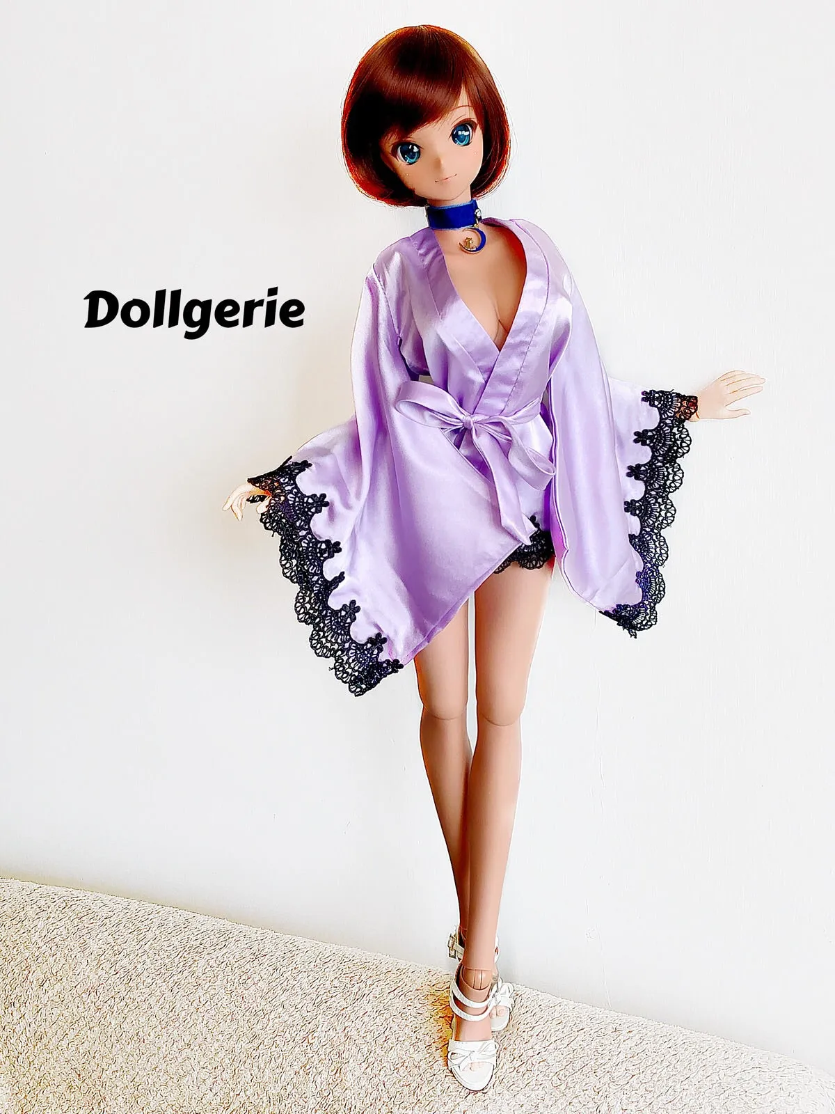 Purple Luxurious Kimono for Smartdoll /DD /SD13