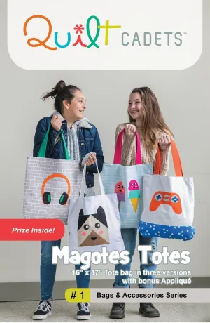 Quilt Cadets: Magotes Totes Pattern by Latifah Saafir