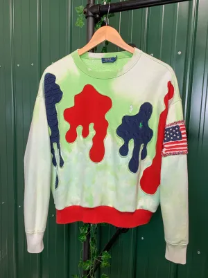 "1 of 1" Polo Drip Sweater (S)