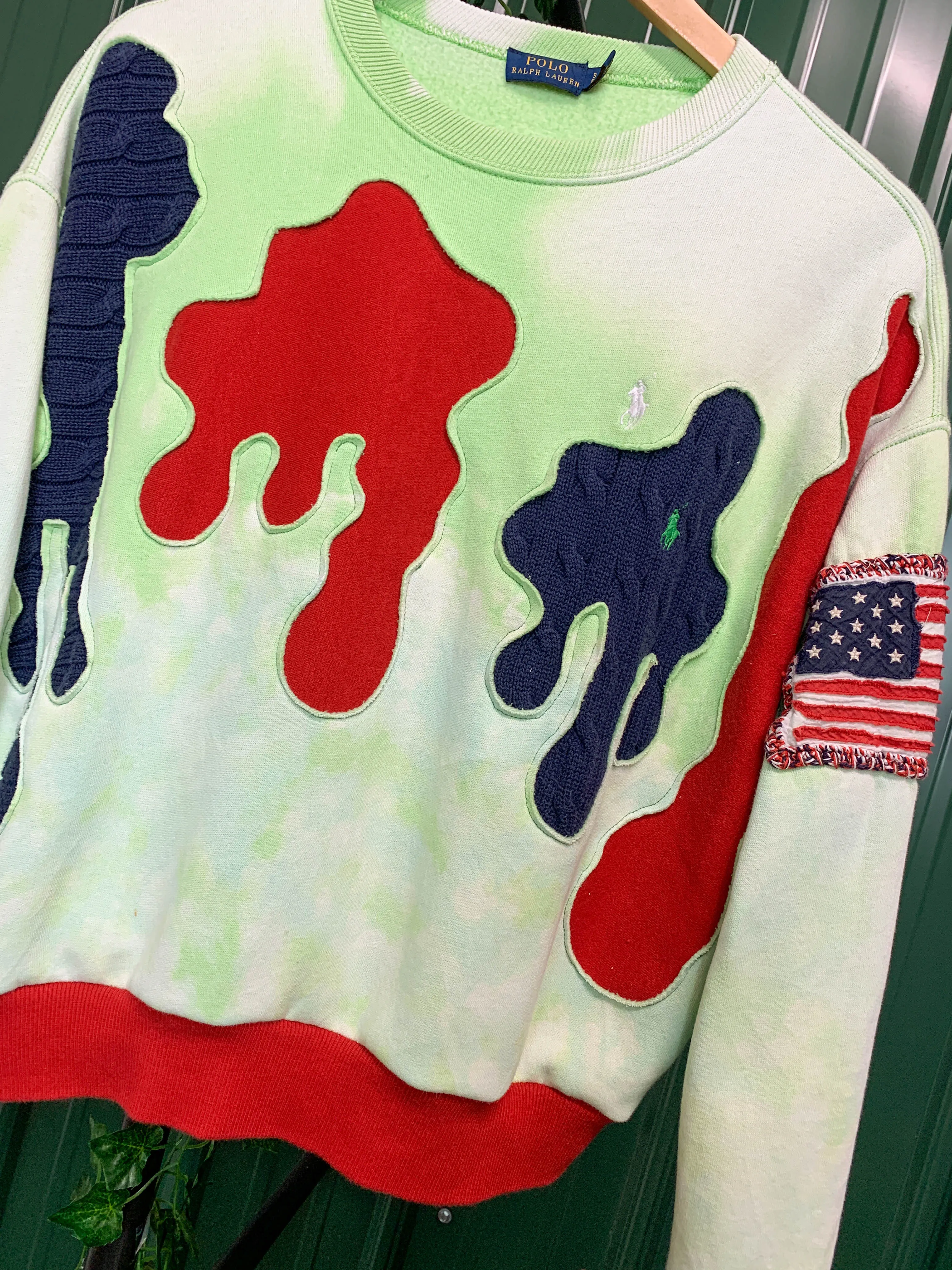 "1 of 1" Polo Drip Sweater (S)