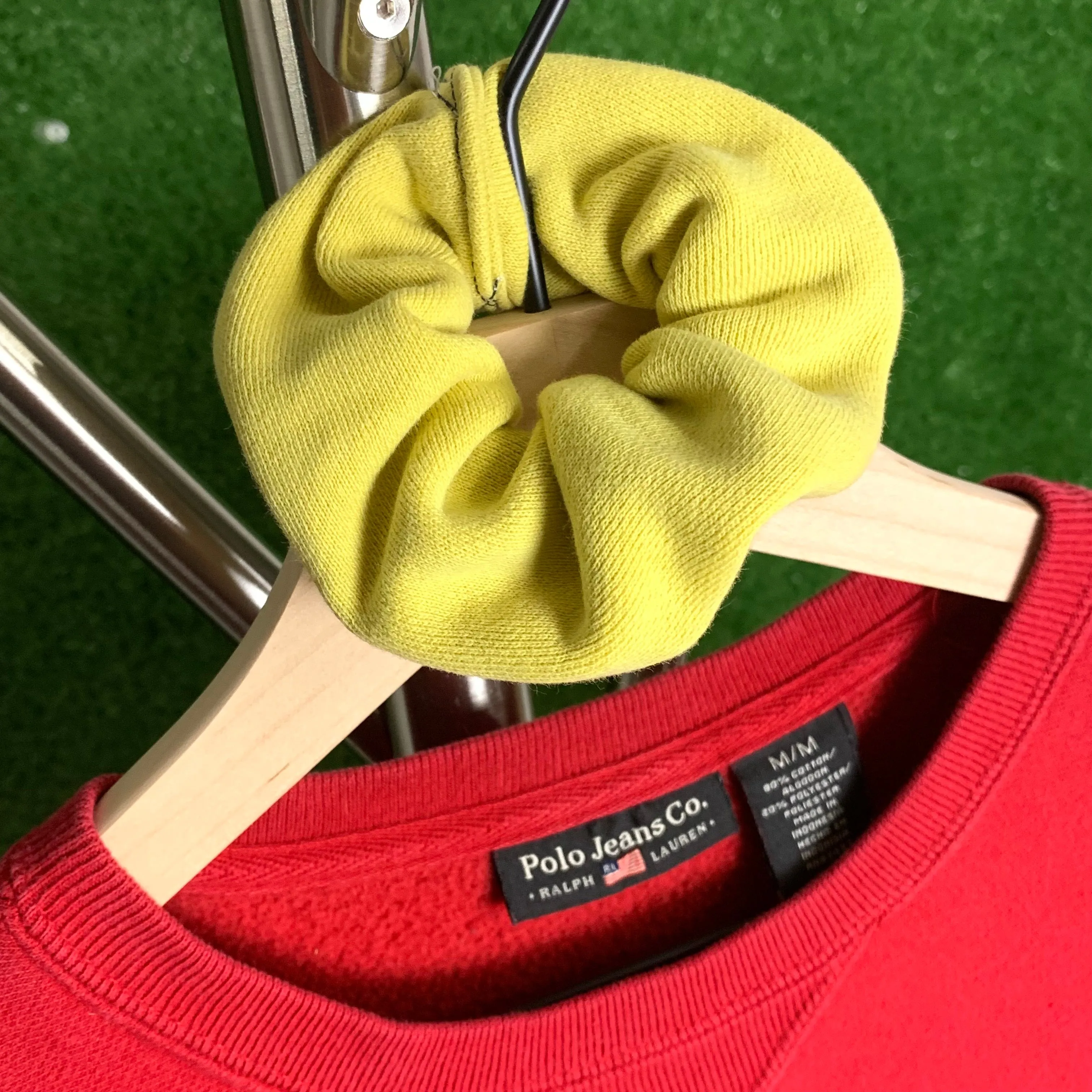 "1 of 1" Polo Jeans Crop Sweater Set (S/M)