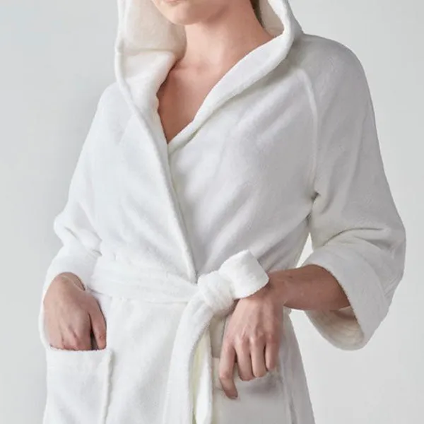 "Rachel" A Luxurious Hooded Bathrobe