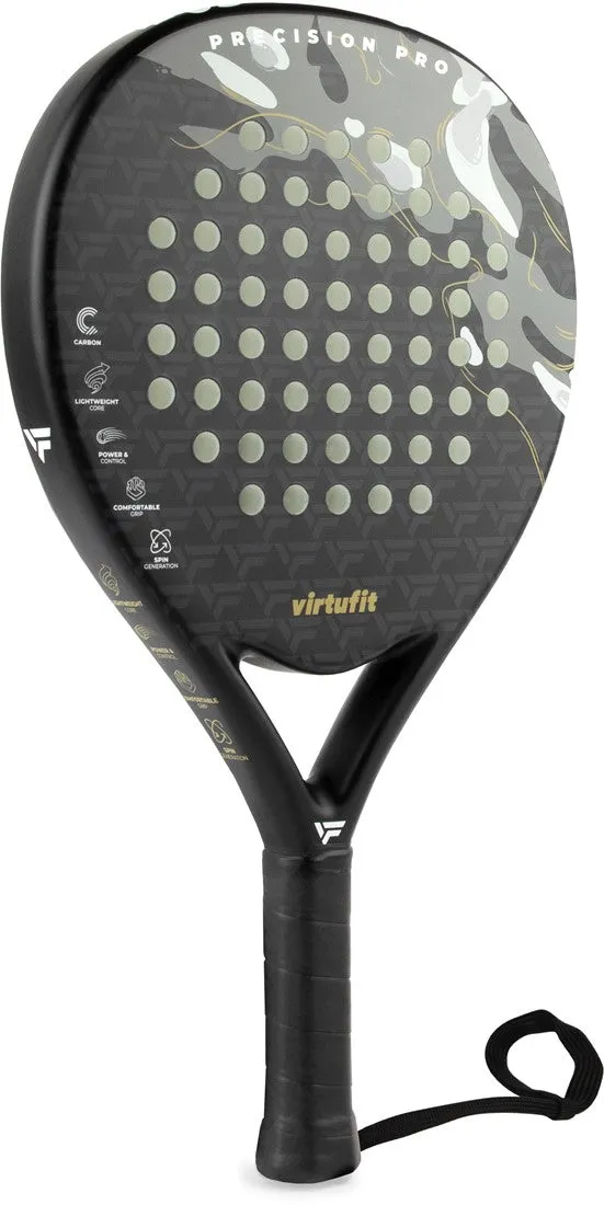 Racheta de Padel Precision Hybrid Negru-Gri
