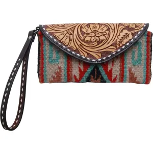 Rafter T Ranch Tan Woolen Wristlet