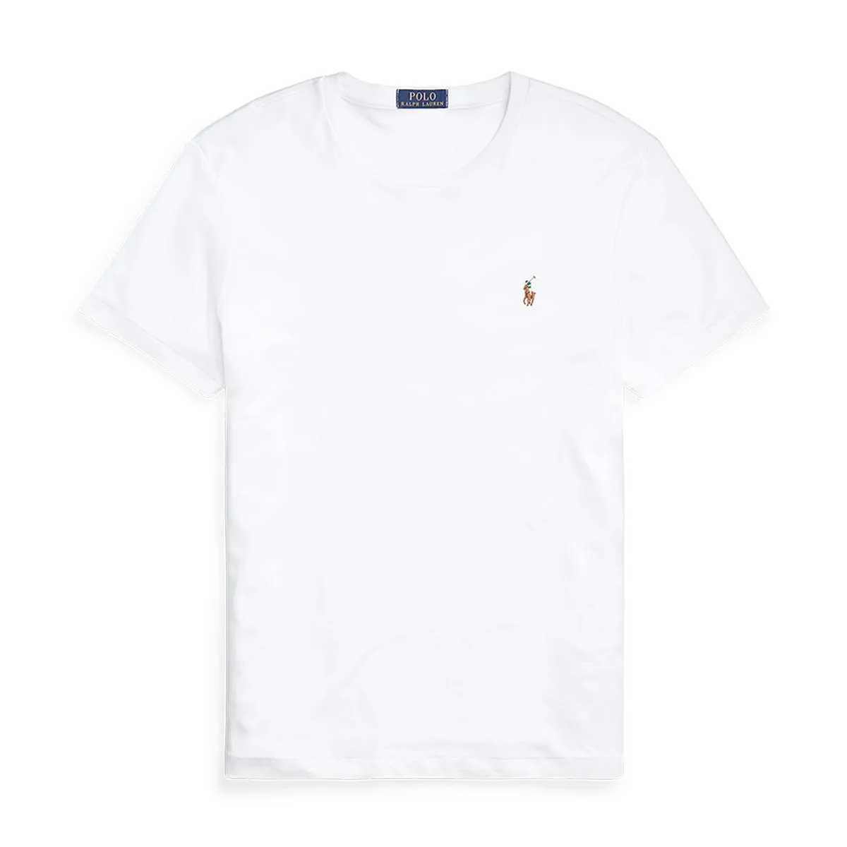 Ralph Lauren - Custom Slim Fit Soft Cotton T-Shirt in White