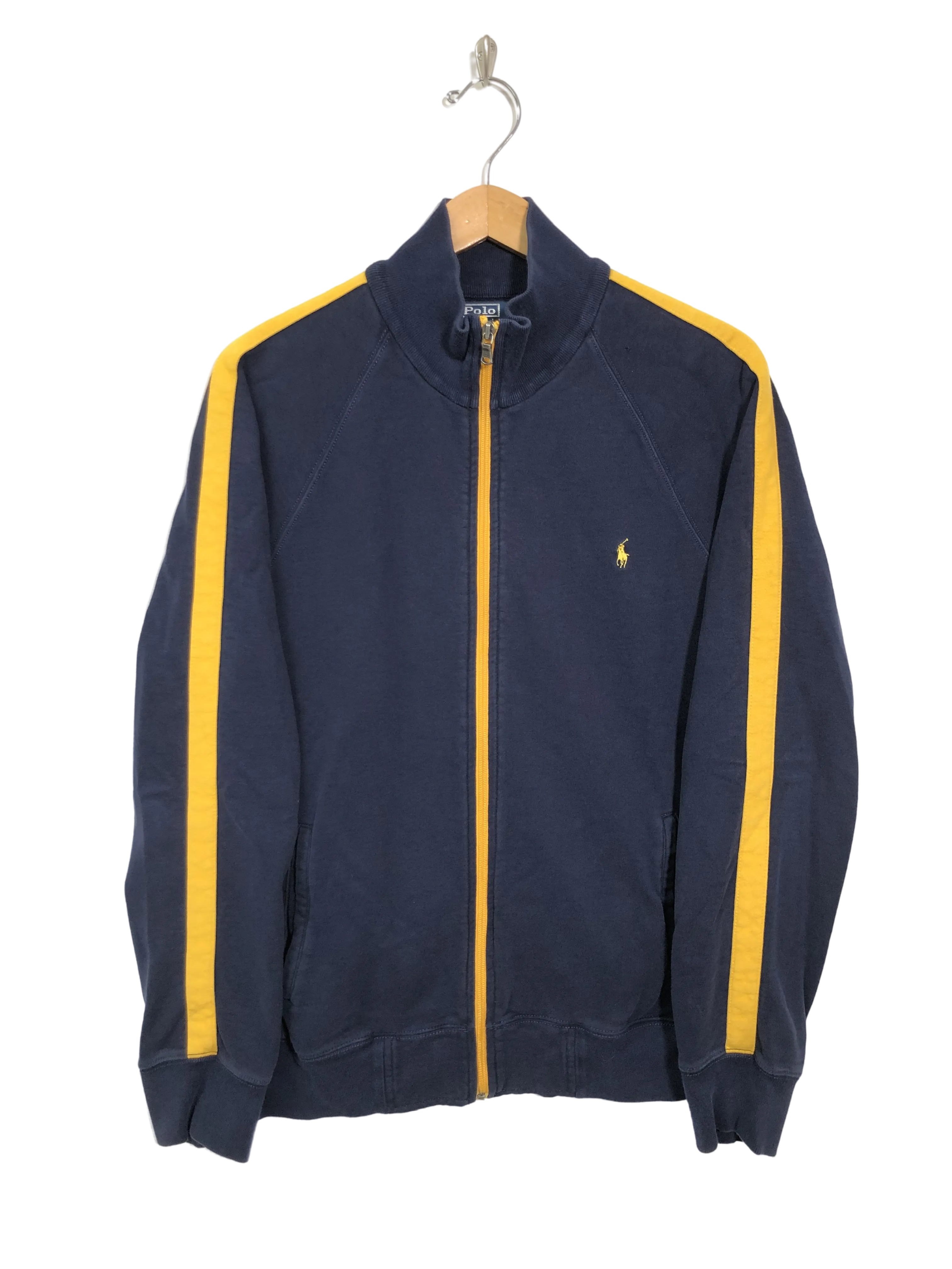 Ralph Lauren "Gold Knight" Zip Up Sweater (L)