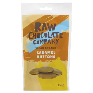 Raw Chocolate Company | Caramel Buttons | 150g