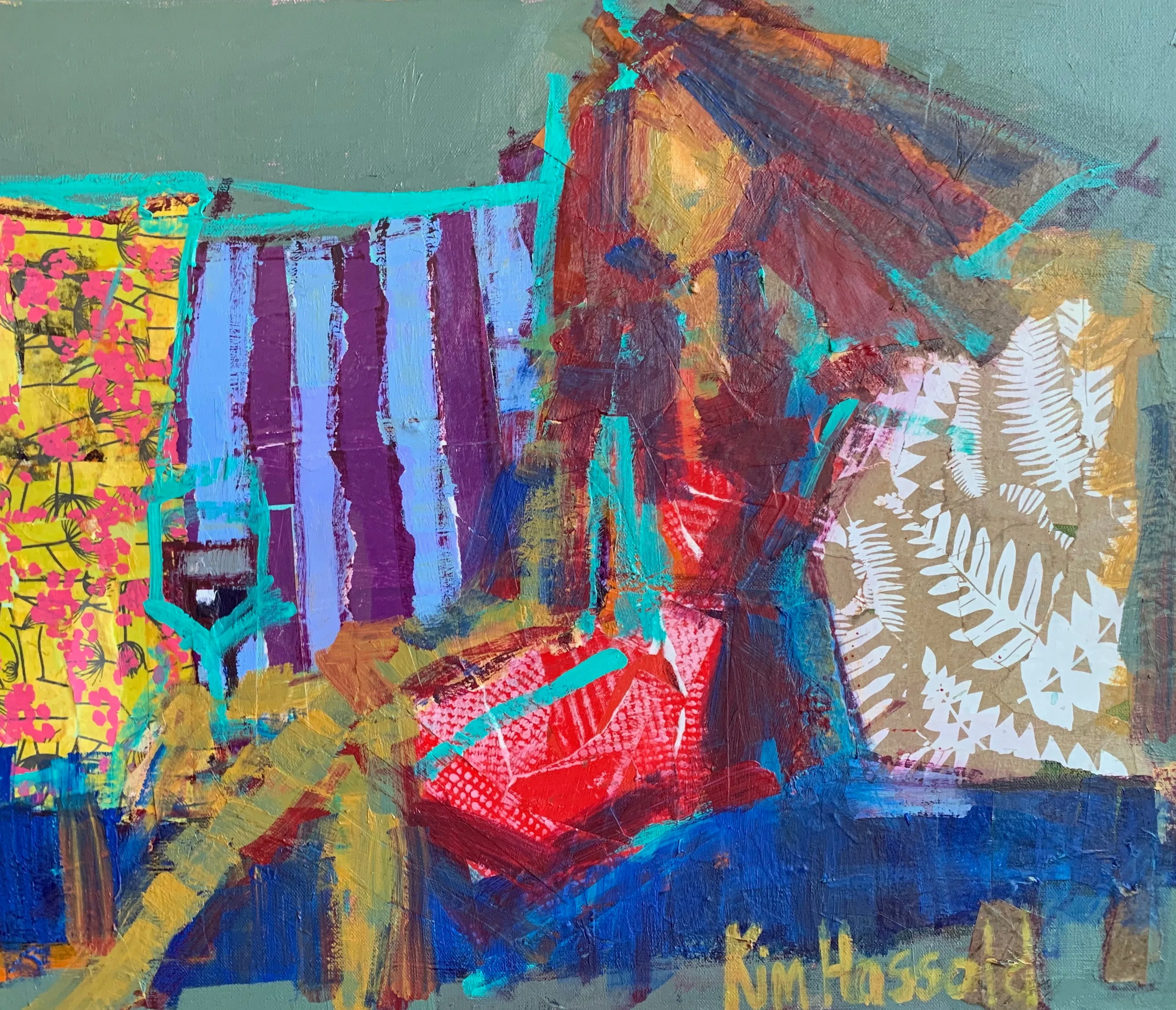 Red Dress-18x24