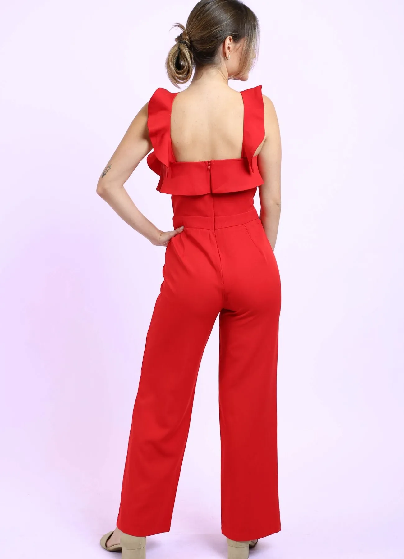 'RED FANTASY' JUMPSUIT