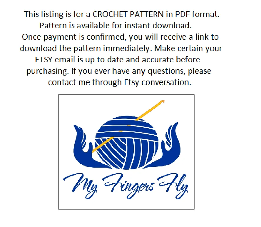 Reindeer Goody Bag Crochet Pattern in PDF Format
