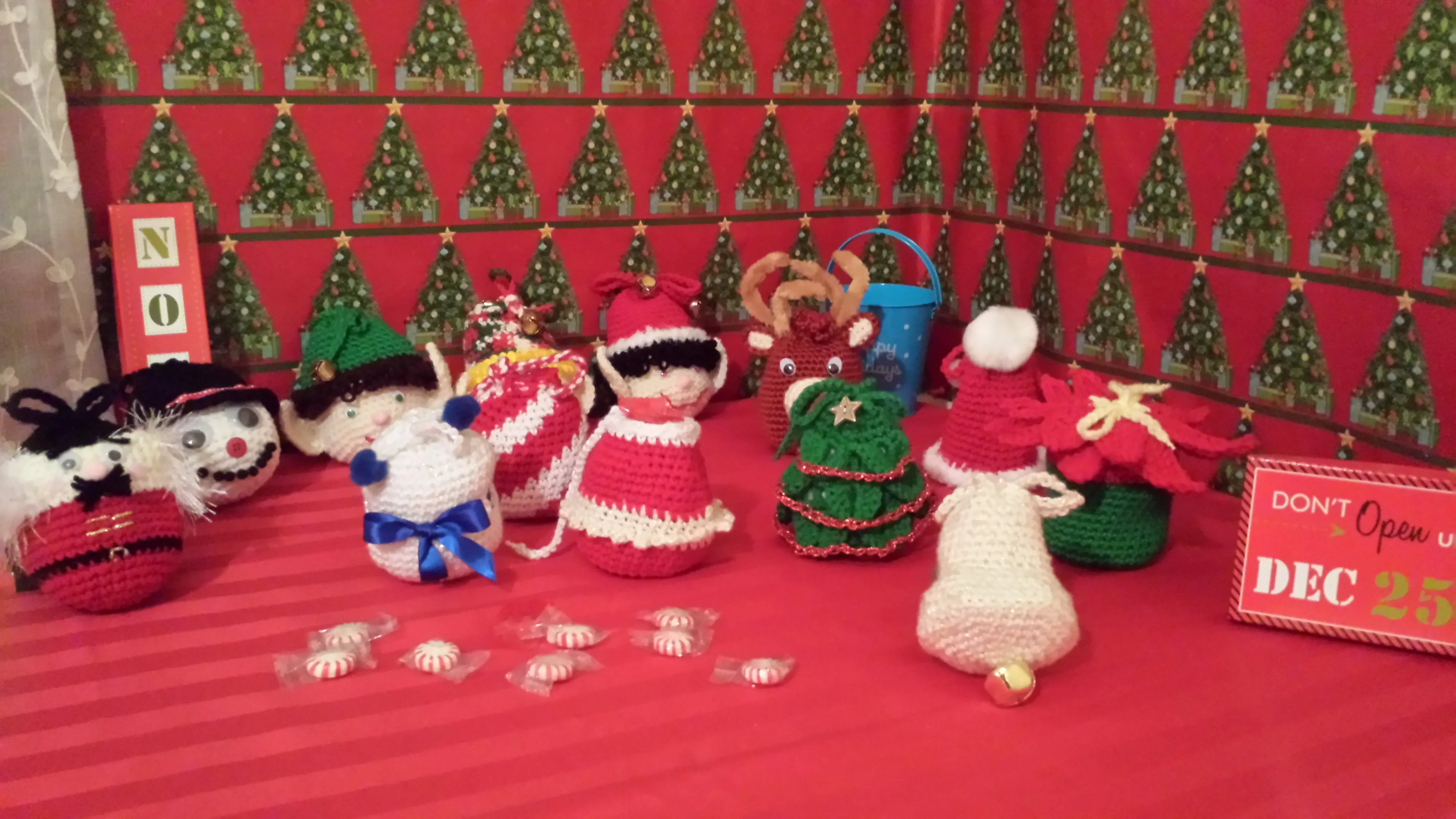 Reindeer Goody Bag Crochet Pattern in PDF Format