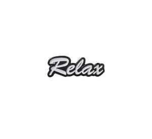 RELAX ENAMEL PIN