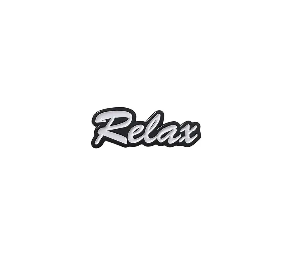 RELAX ENAMEL PIN