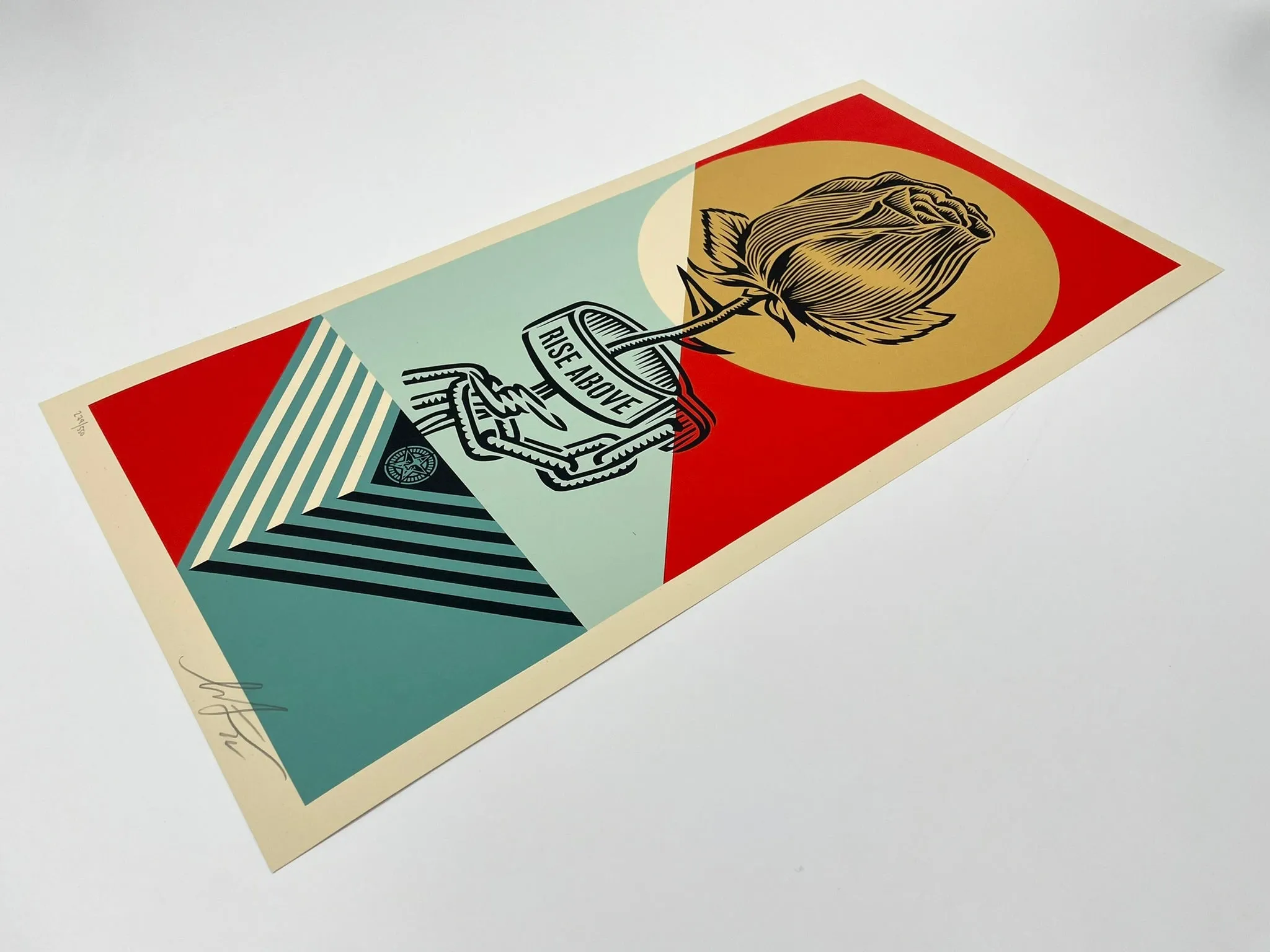 Rise Above Rose Geometric