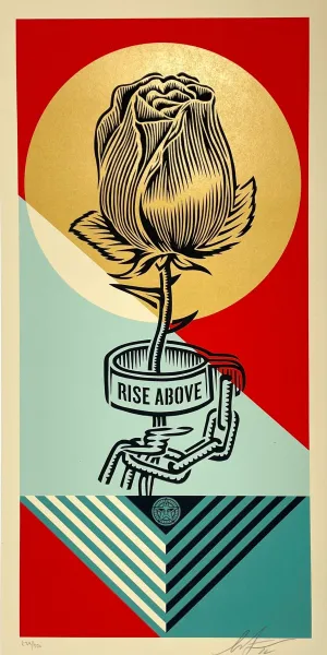 Rise Above Rose Geometric