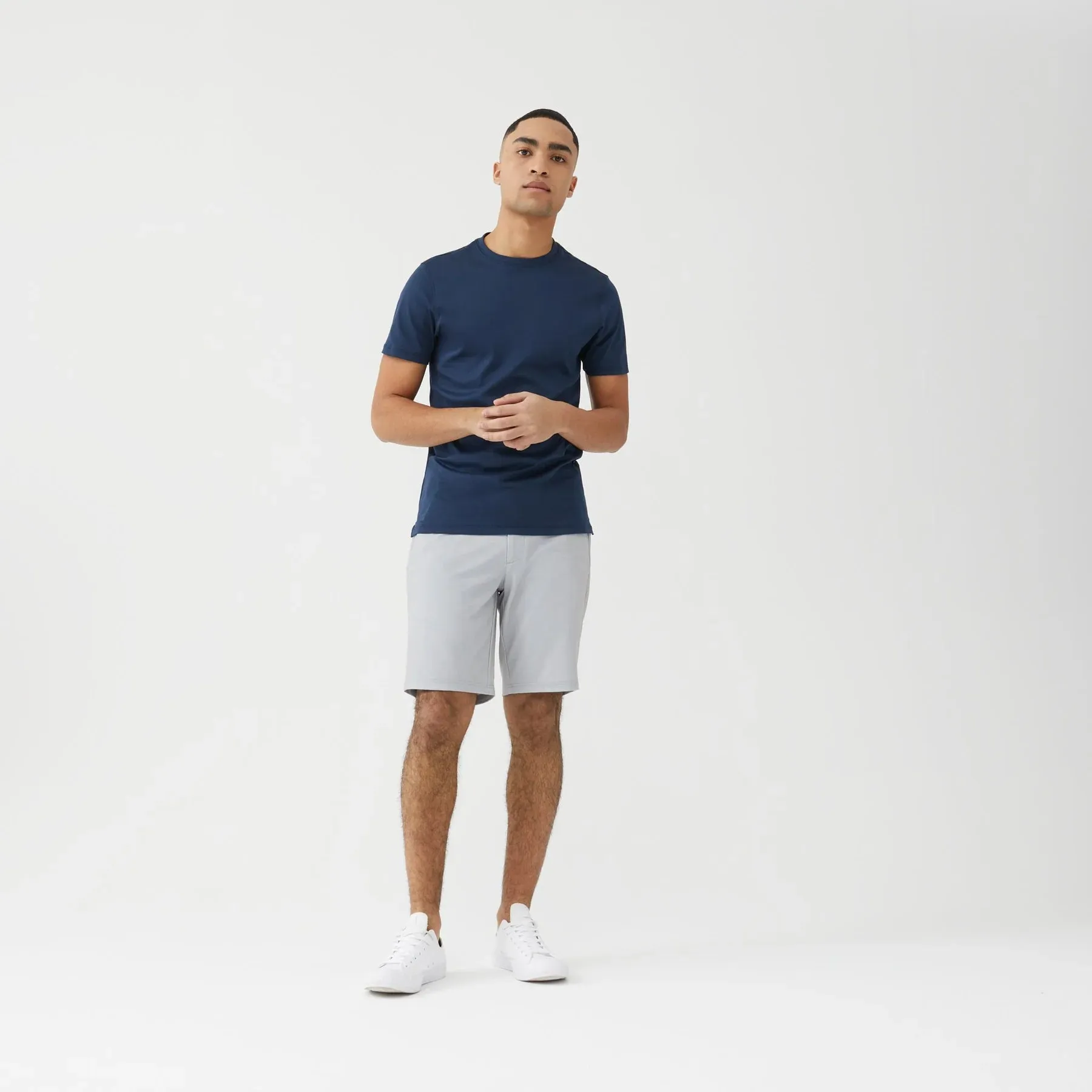 Robert Barakett Georgia Crew Tee - Blue Night