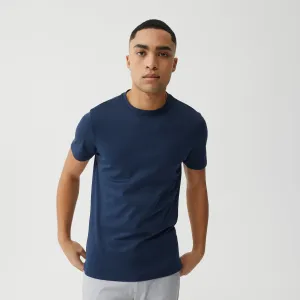 Robert Barakett Georgia Crew Tee - Blue Night