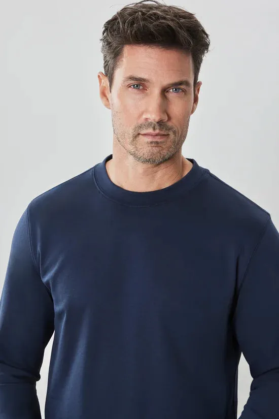 Robert Barakett Georgia Long Sleeve Tee - Blue Night