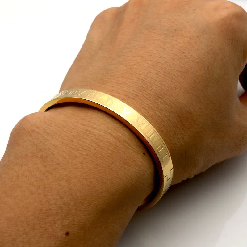 Roman Numeral Cuff