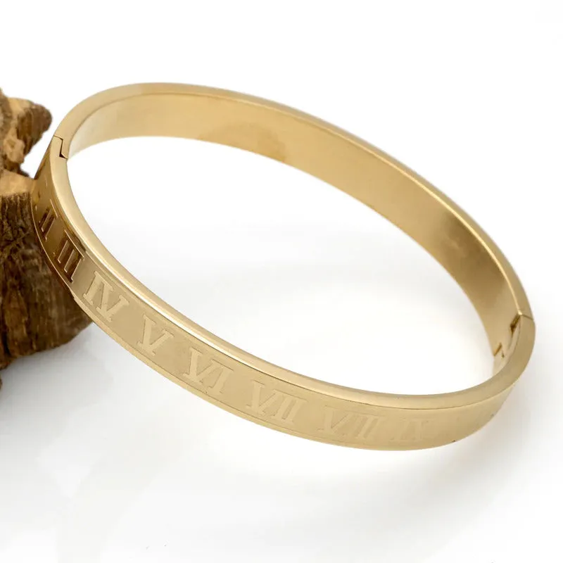 Roman Numeral Cuff