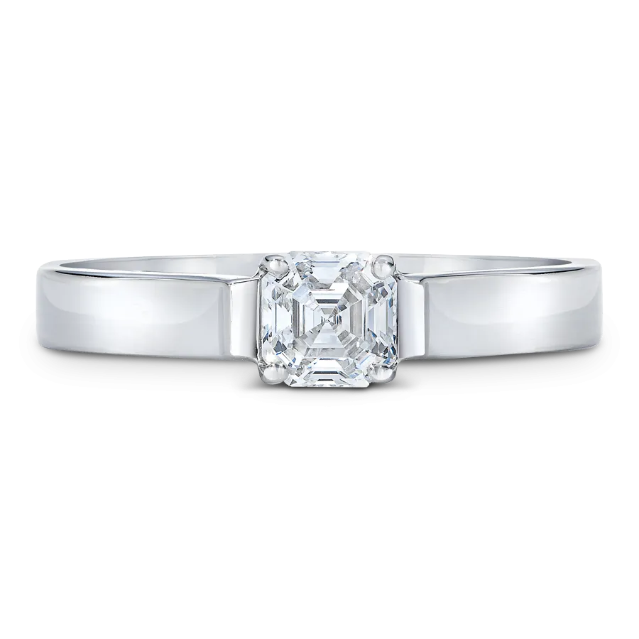 Royal Asscher Cut - Celeste Diamond Engagement Ring