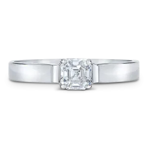 Royal Asscher Cut - Celeste Diamond Engagement Ring