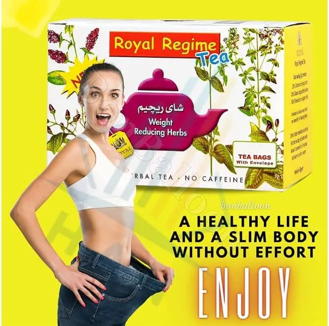 Royal Regime Weight Loss Diet Slimming 50 Tea Bags