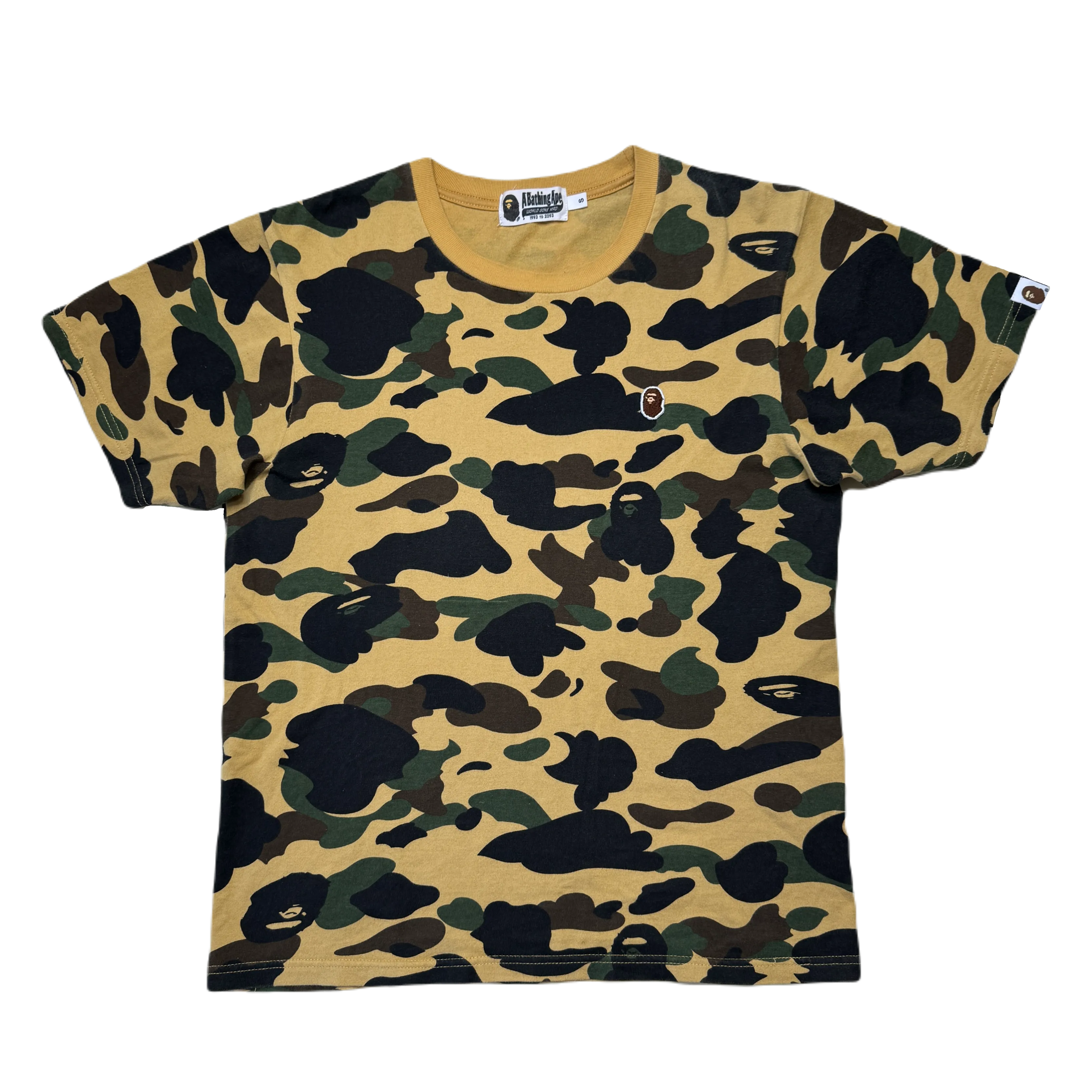 [S] 1st Camo One Point Ape Head Tee