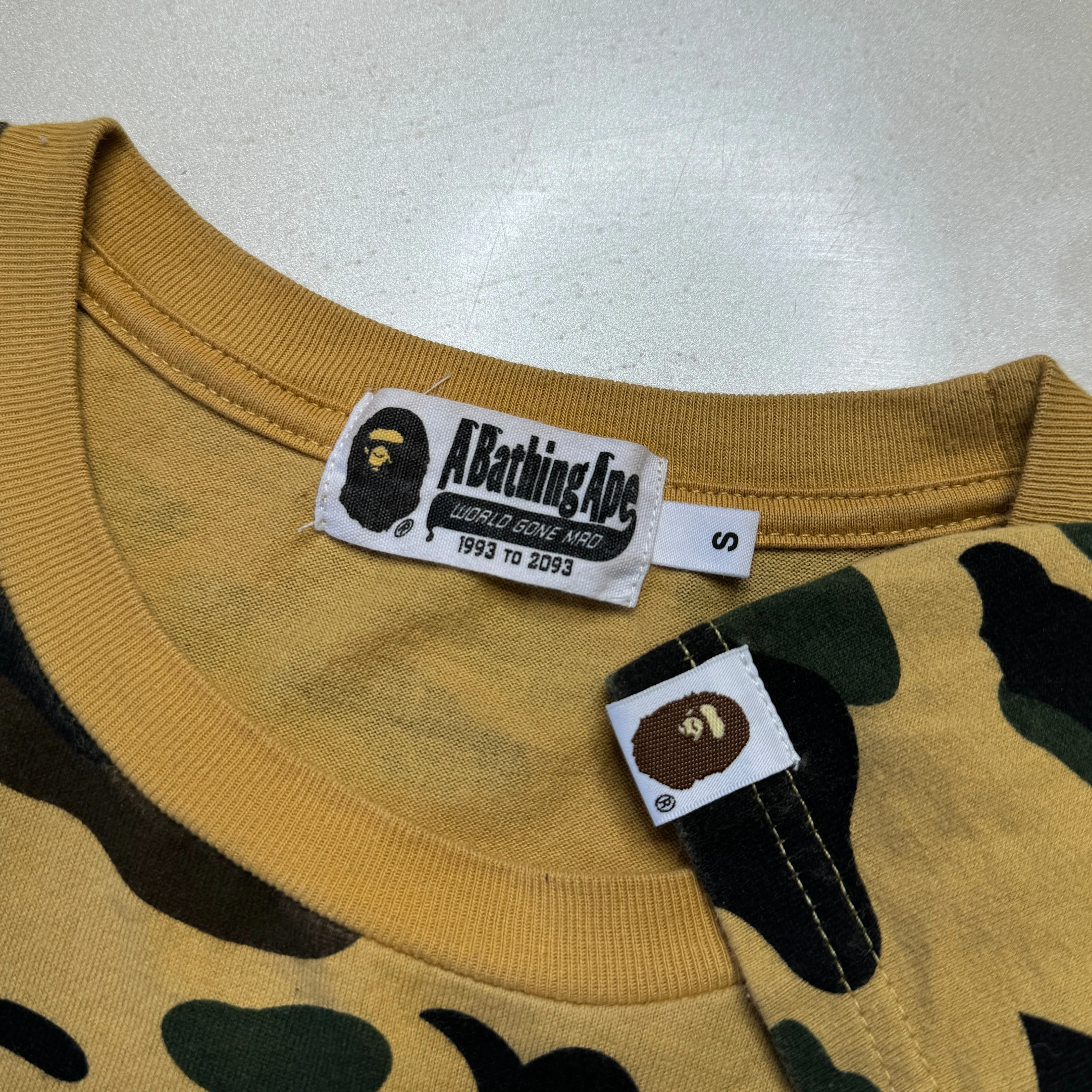 [S] 1st Camo One Point Ape Head Tee