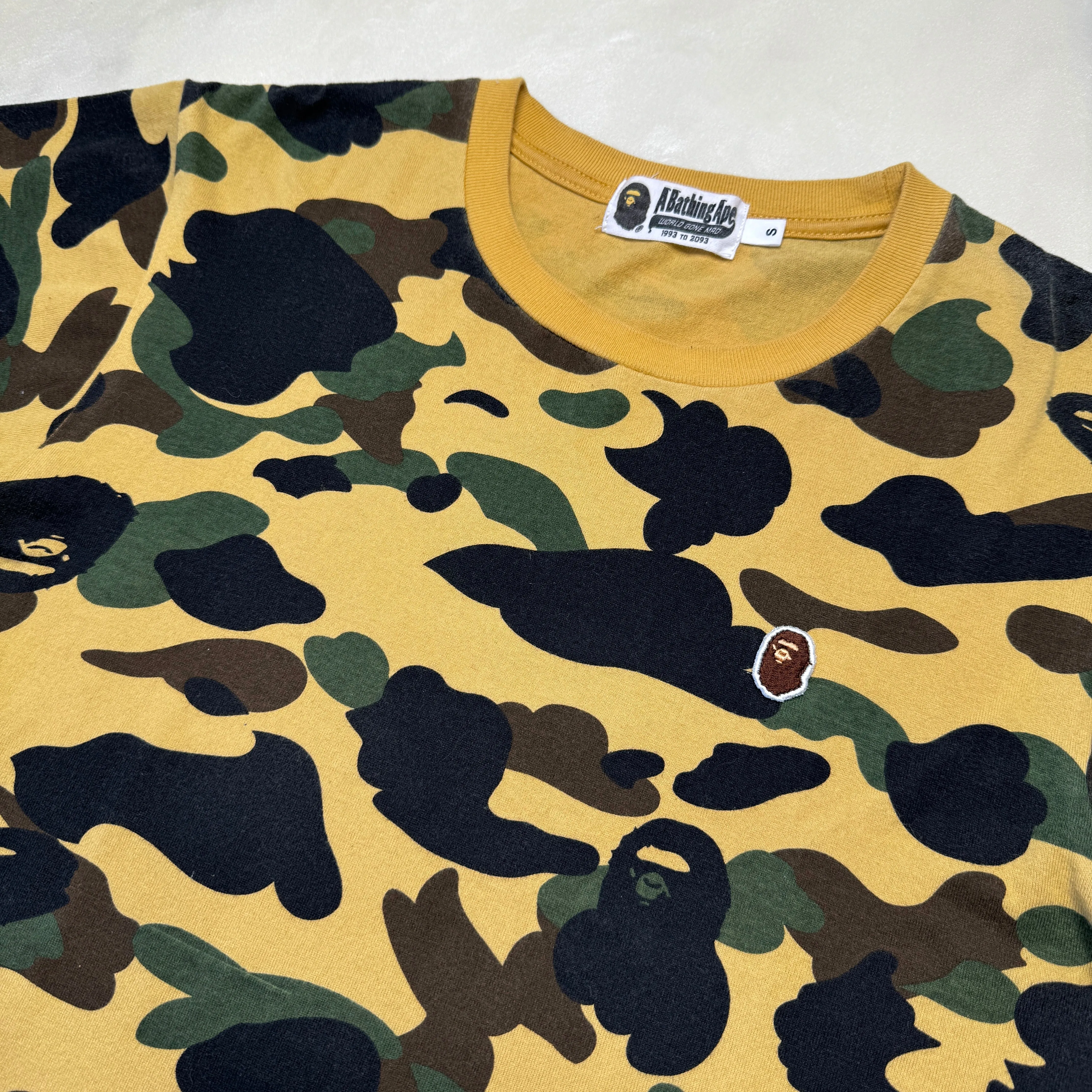 [S] 1st Camo One Point Ape Head Tee