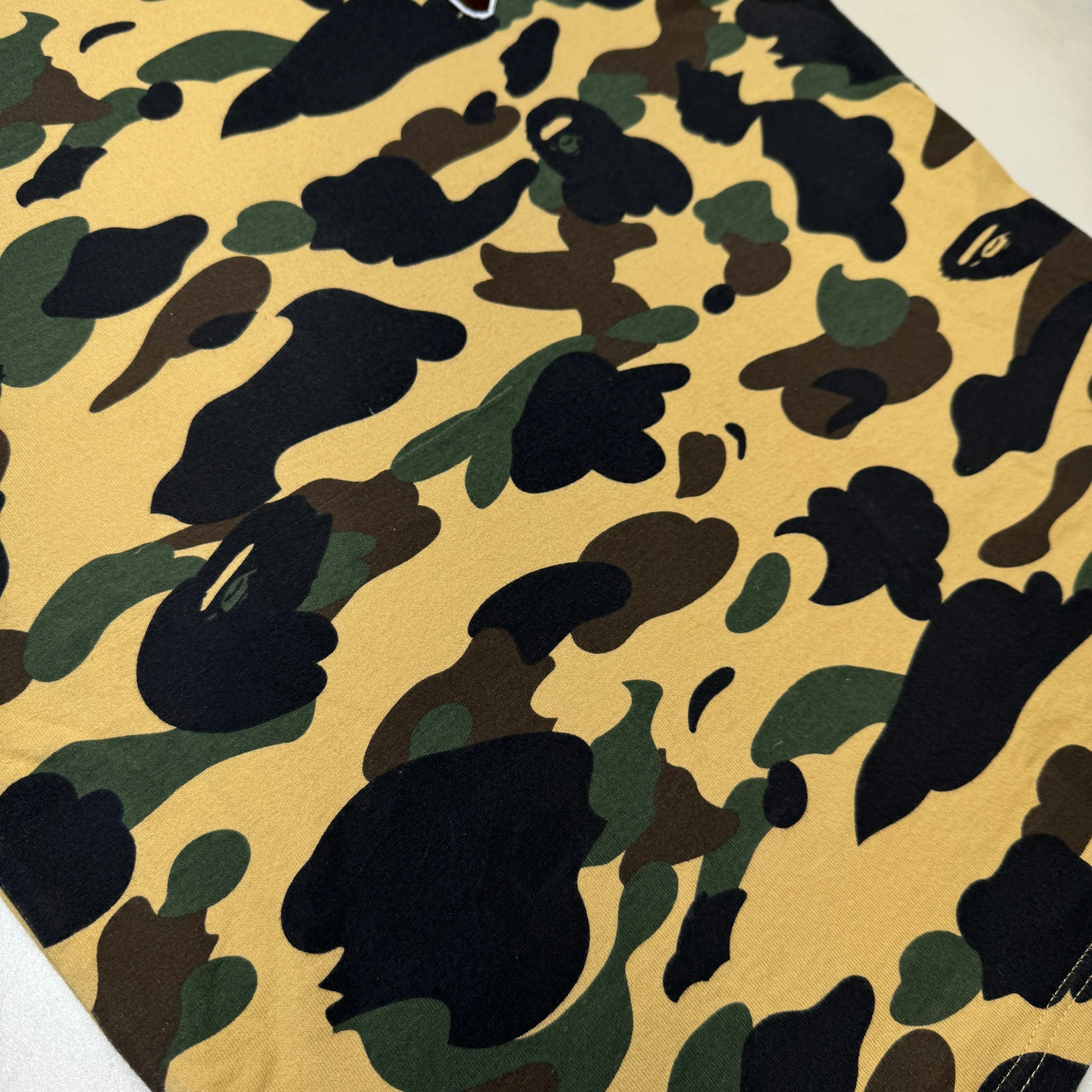 [S] 1st Camo One Point Ape Head Tee