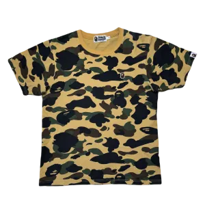 [S] 1st Camo One Point Ape Head Tee