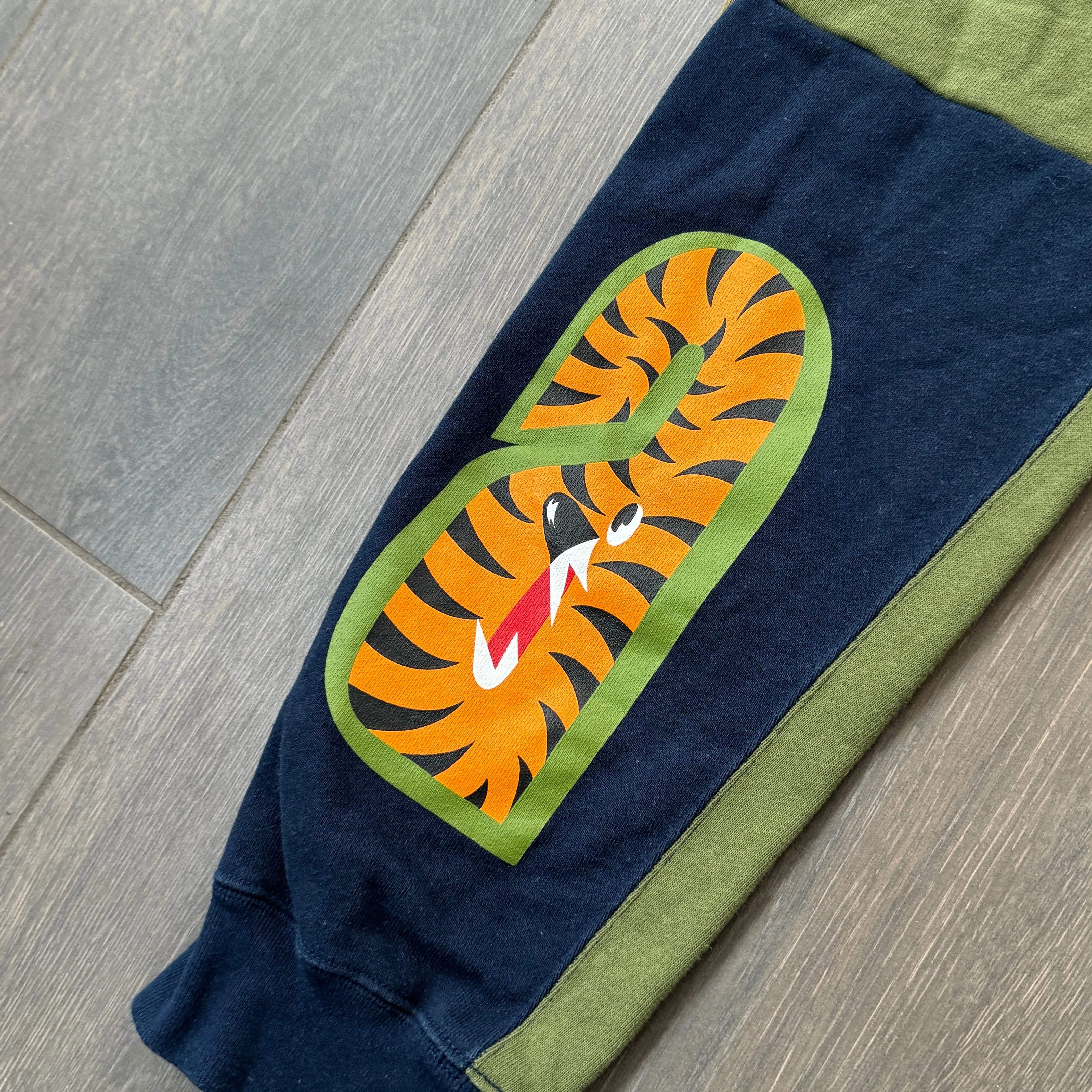 [S] Bape Colorblock Shark Sweatpants