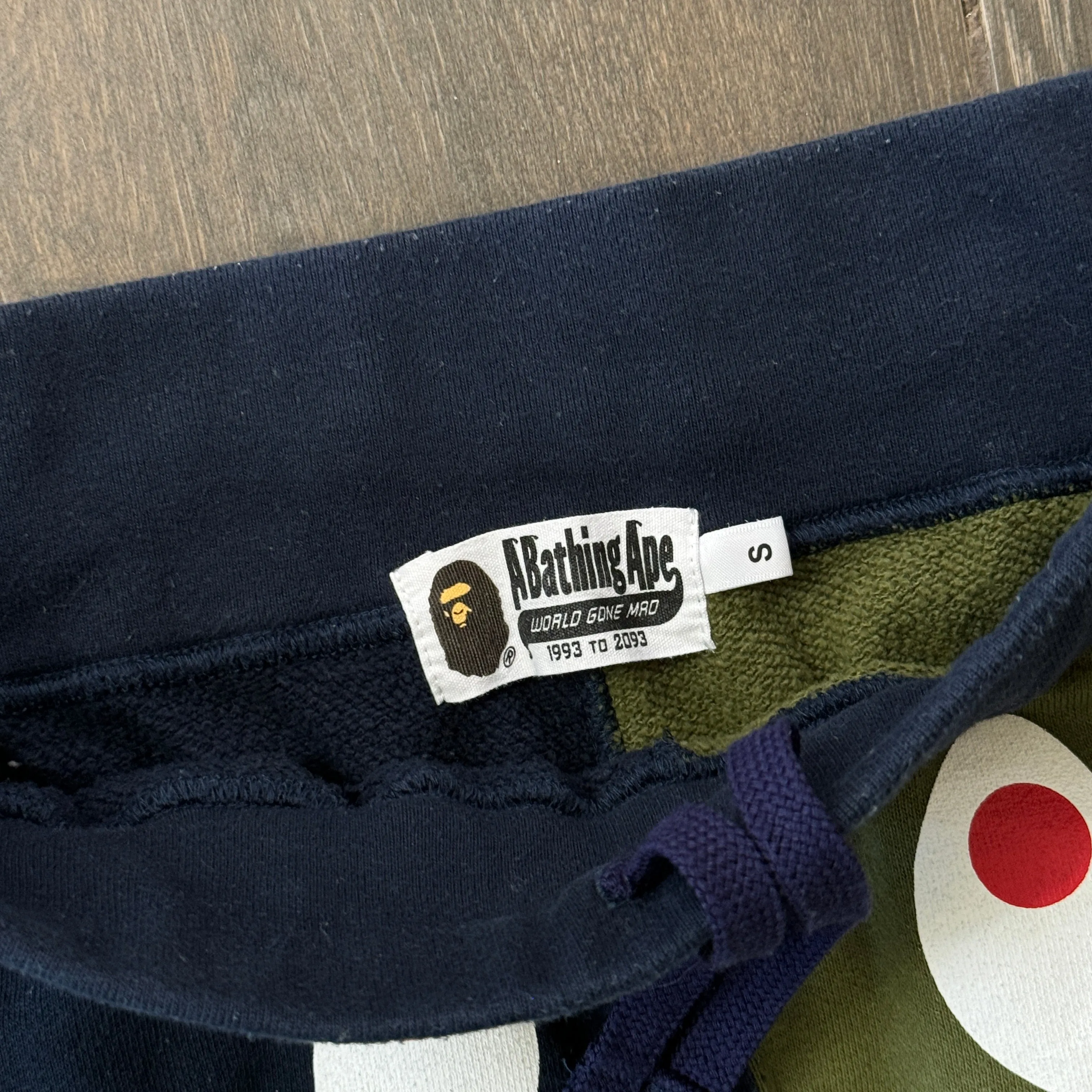 [S] Bape Colorblock Shark Sweatpants