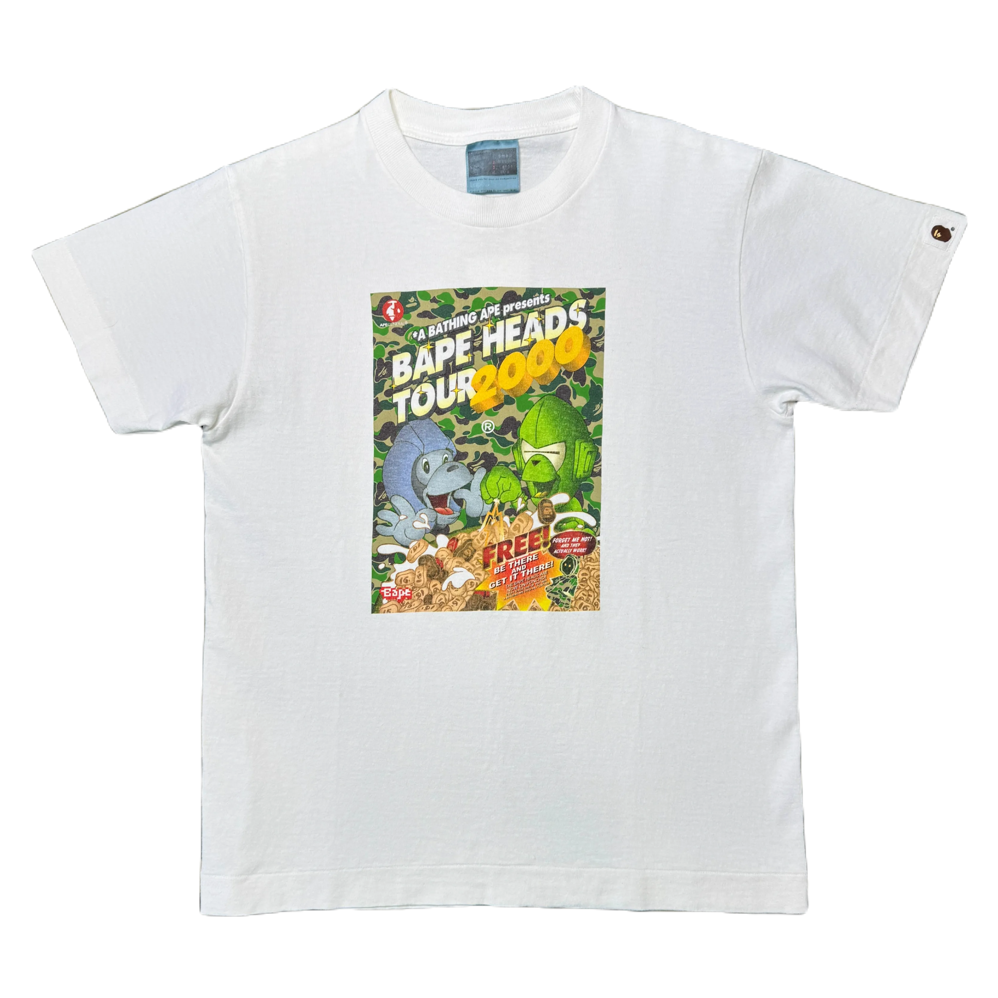 [S] Bape Heads Show 2000 Cereal Tee