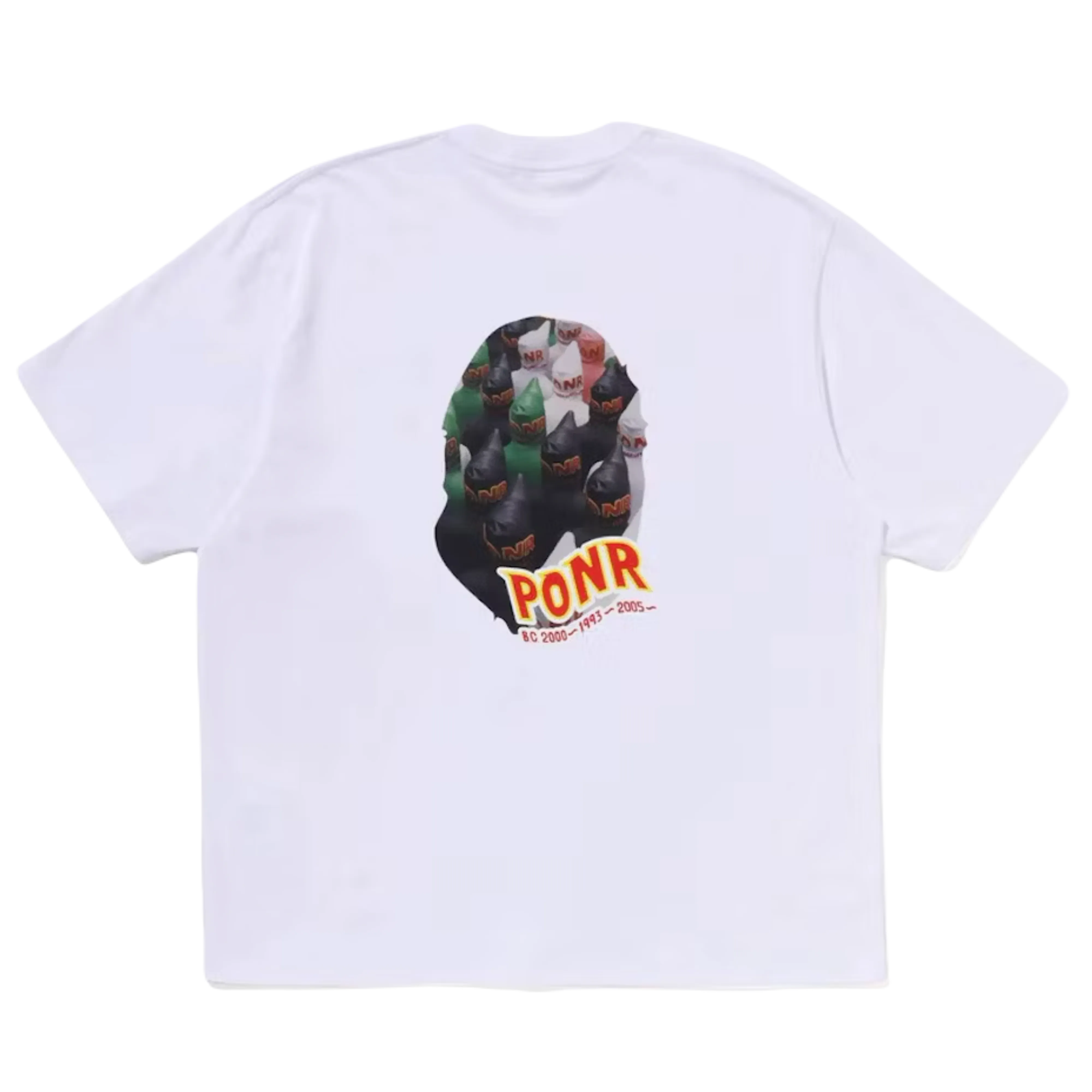 [S] OG DS Bape Oversized Shark Ape Head Tee