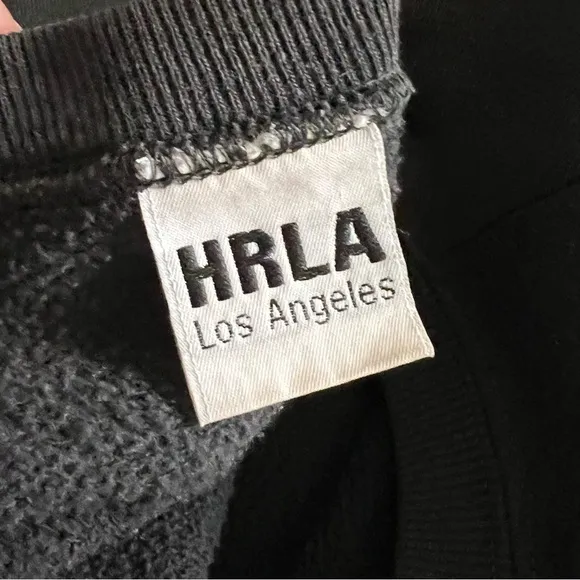 San Francisco Vintage HRLA rainbow embroidered sweatshirt made in USA