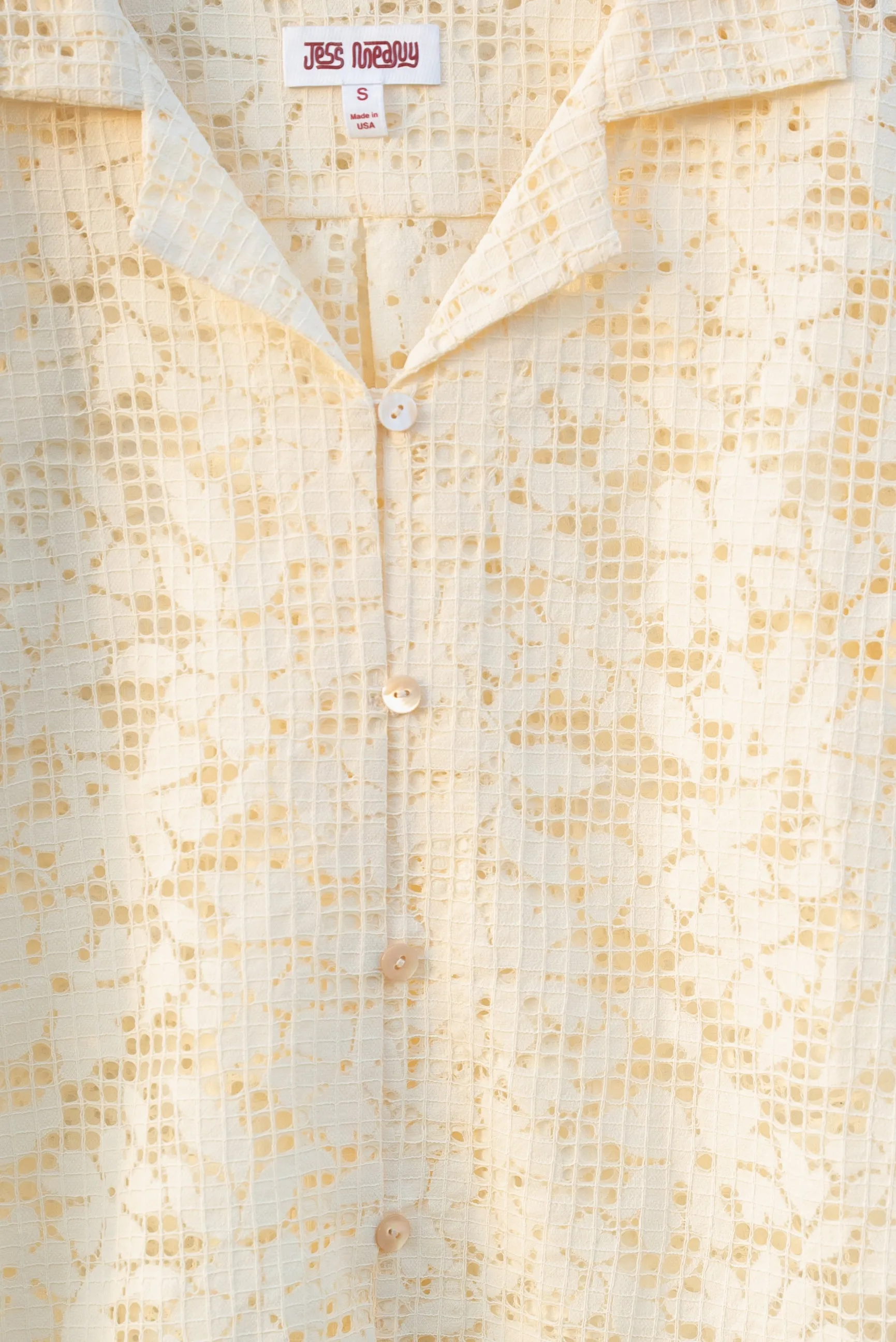 Scallop Lace Laguna Lounge Shirt