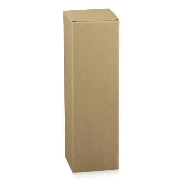Scatola 1 Bottiglia Magnum Liscio Avana 115 x 115 x 430 mm